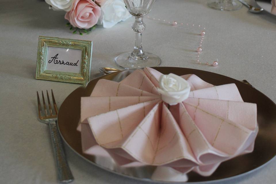 Table mariage chic