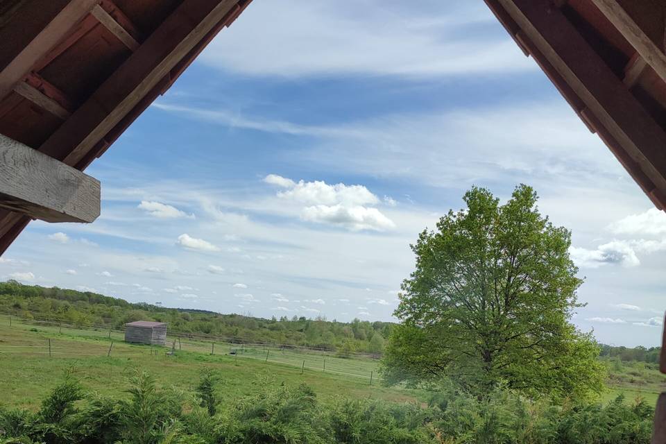 Vue Gîte Raboliot