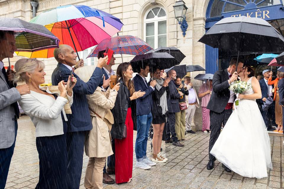 Sortie de mairie