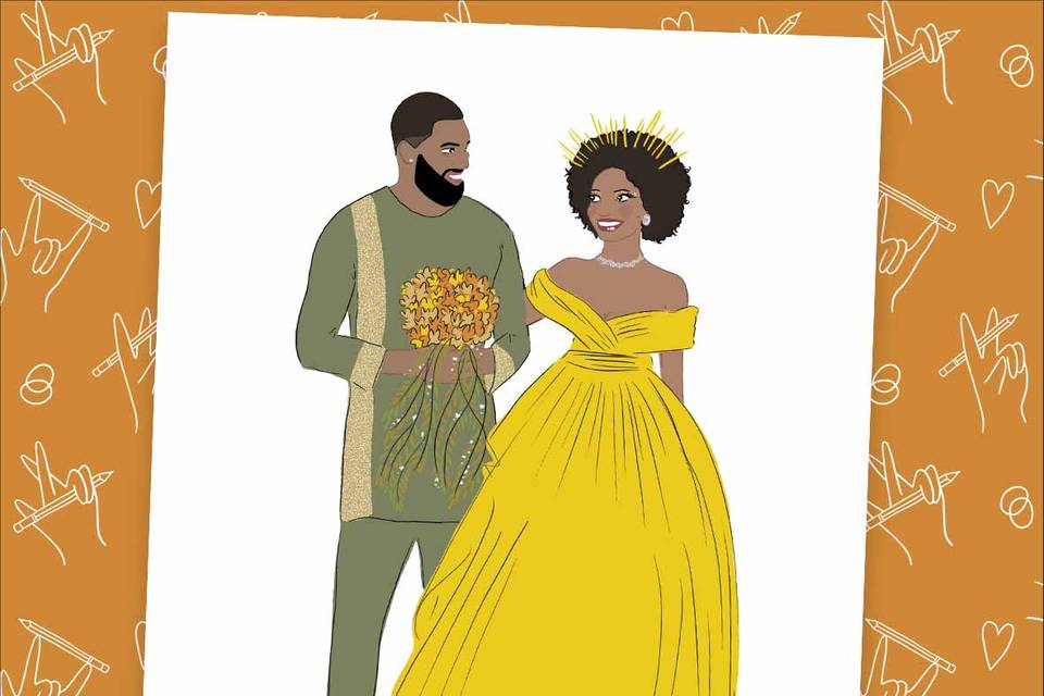 Faire-part de mariage