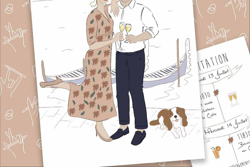 Faire-part de mariage