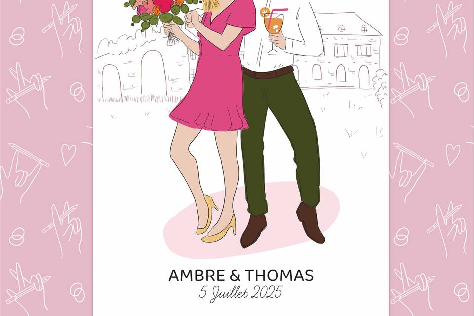 Faire-part de mariage