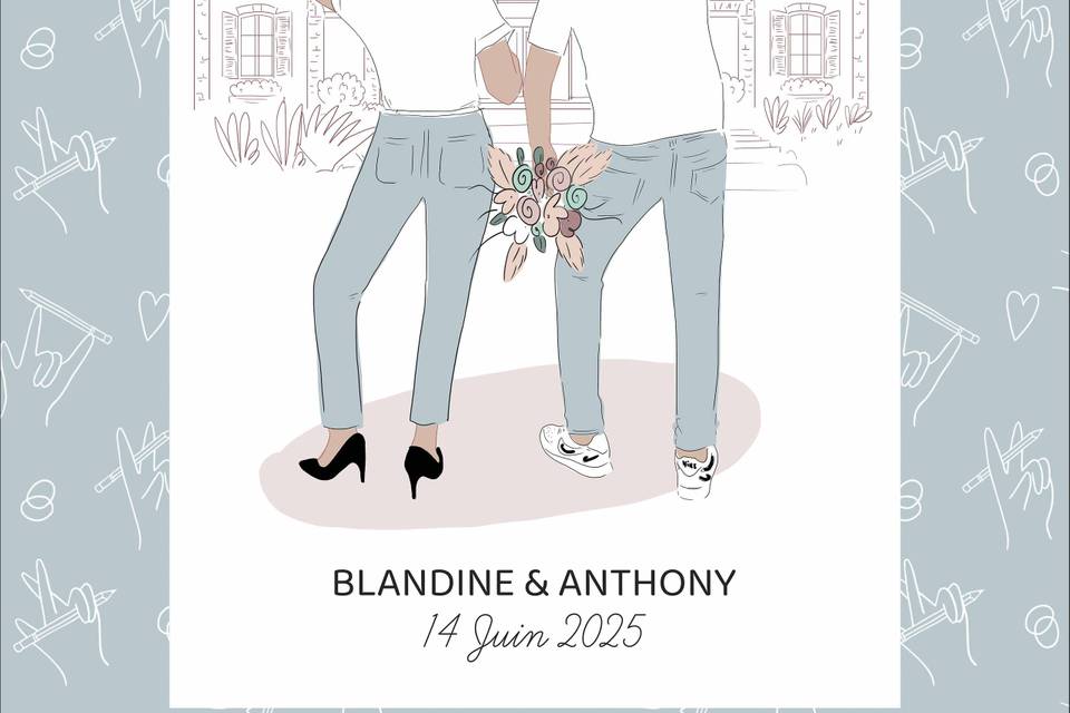 Faire-part de mariage