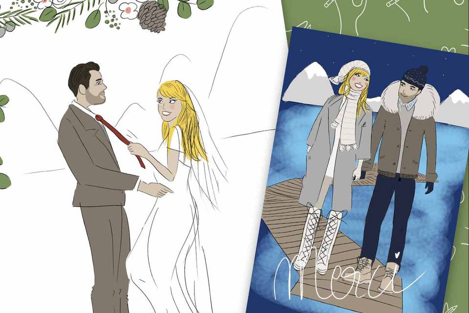 Faire-part de mariage