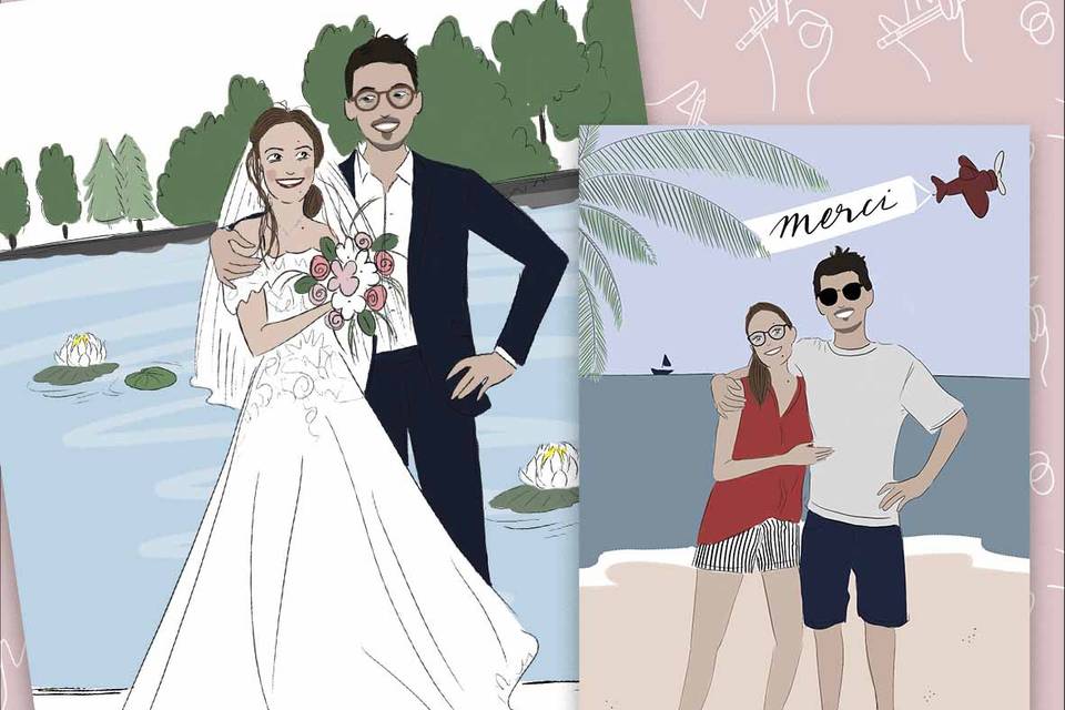 Faire-part de mariage