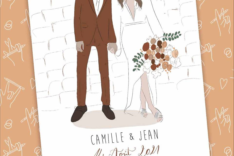 Faire-part de mariage