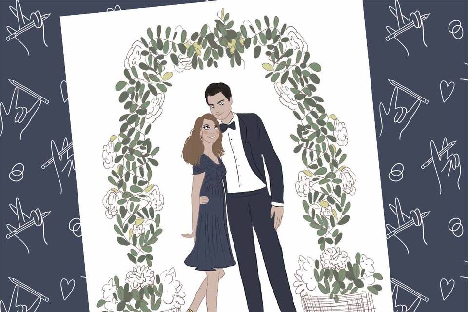 Faire-part de mariage