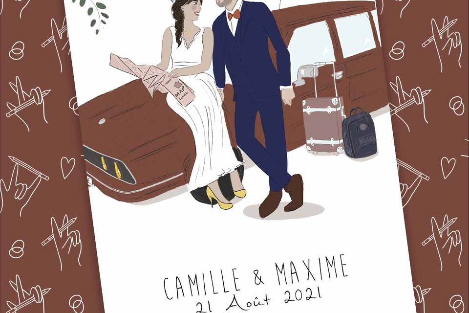 Faire-part de mariage
