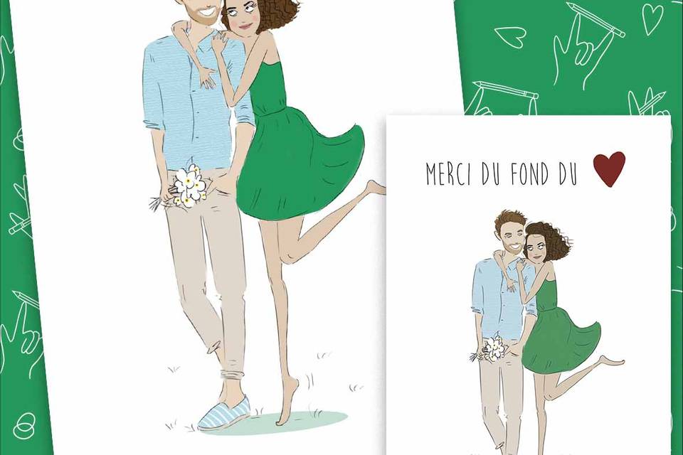 Faire-part de mariage