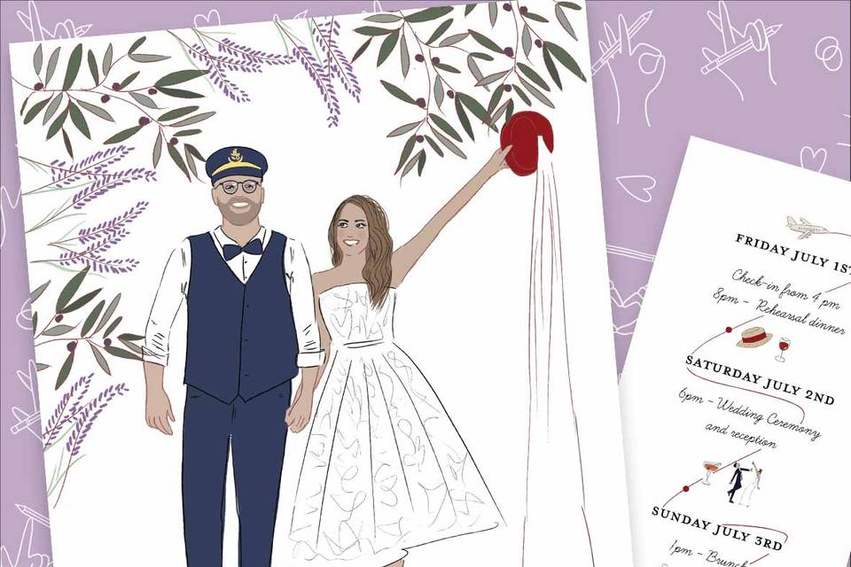 Faire-part de mariage