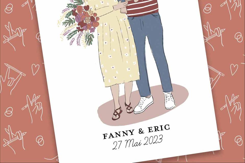 Faire-part de mariage