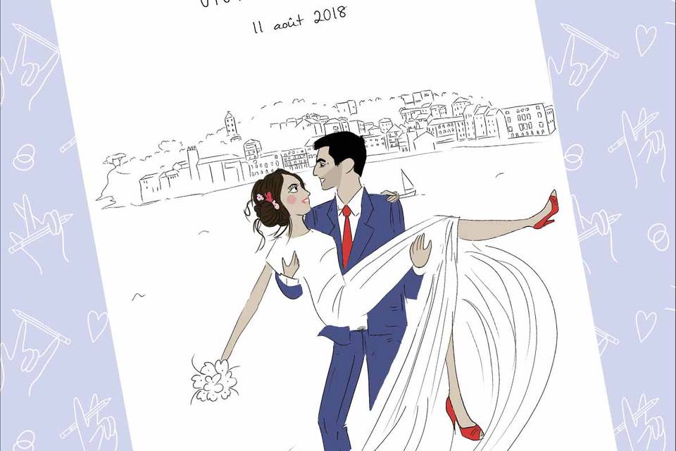 Faire-part de mariage