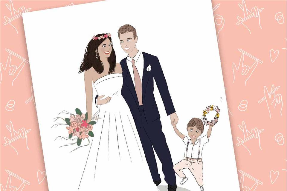 Faire-part de mariage