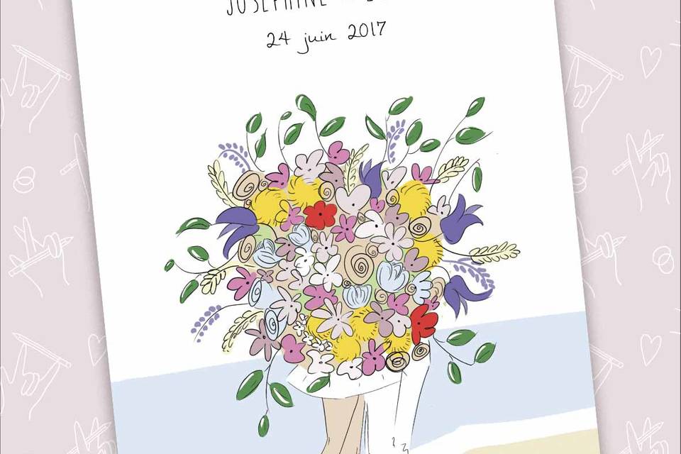 Faire-part de mariage