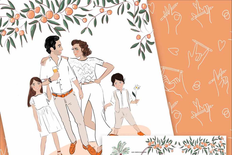 Faire-part de mariage