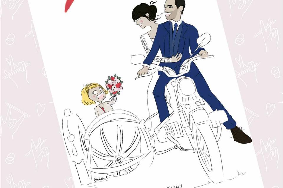 Faire-part de mariage