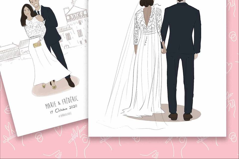 Faire-part de mariage