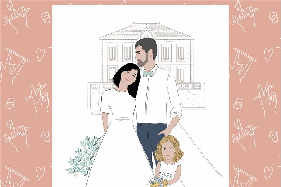 Faire-part de mariage