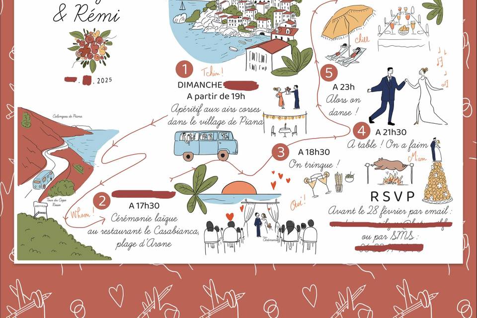Faire-part de mariage