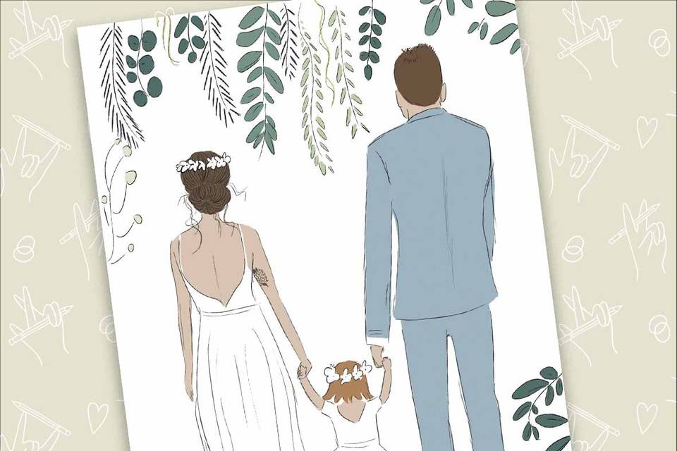 Faire-part de mariage
