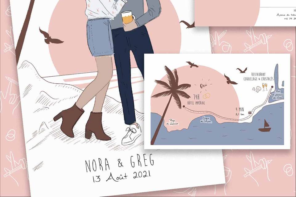 Faire-part de mariage