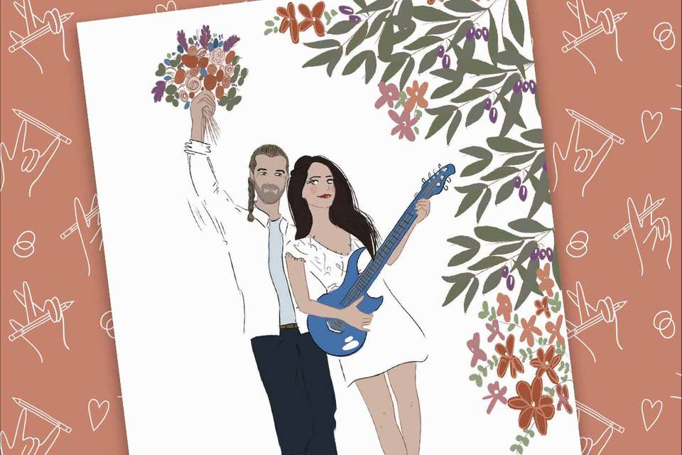 Faire-part de mariage