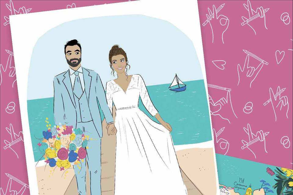 Faire-part de mariage