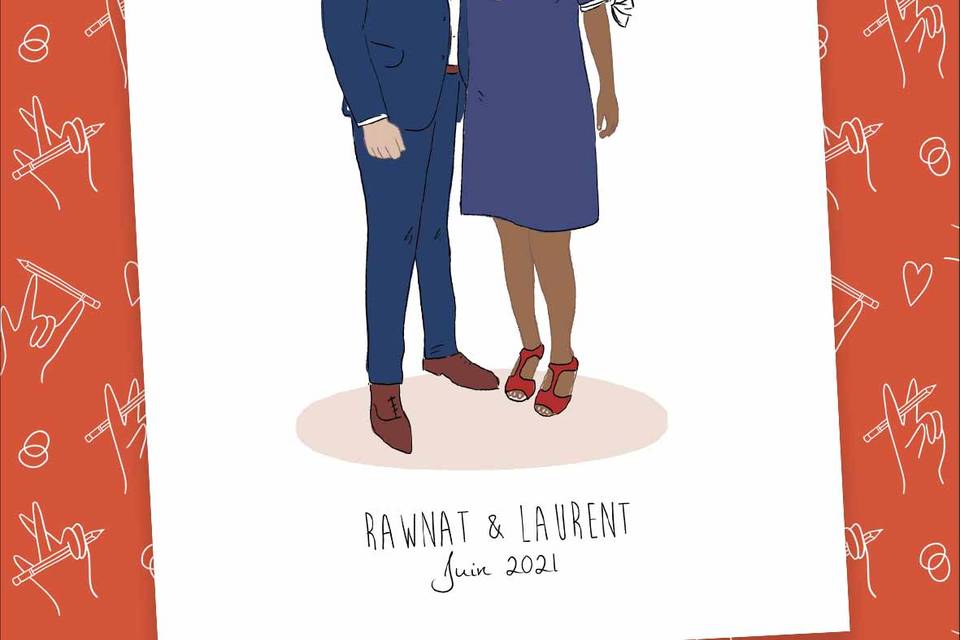 Faire-part de mariage