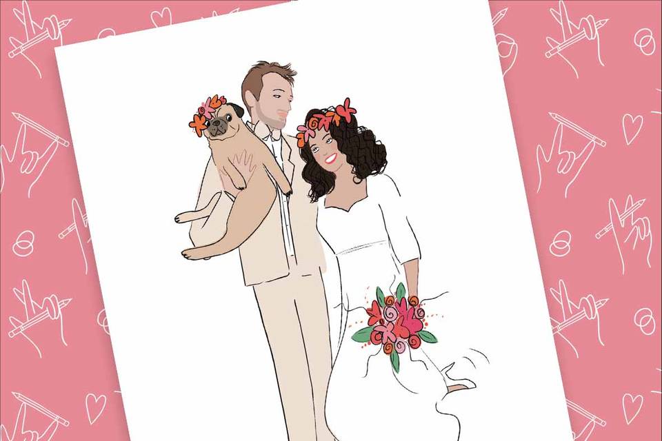 Faire-part de mariage
