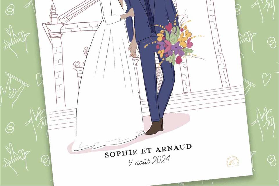 Faire-part de mariage