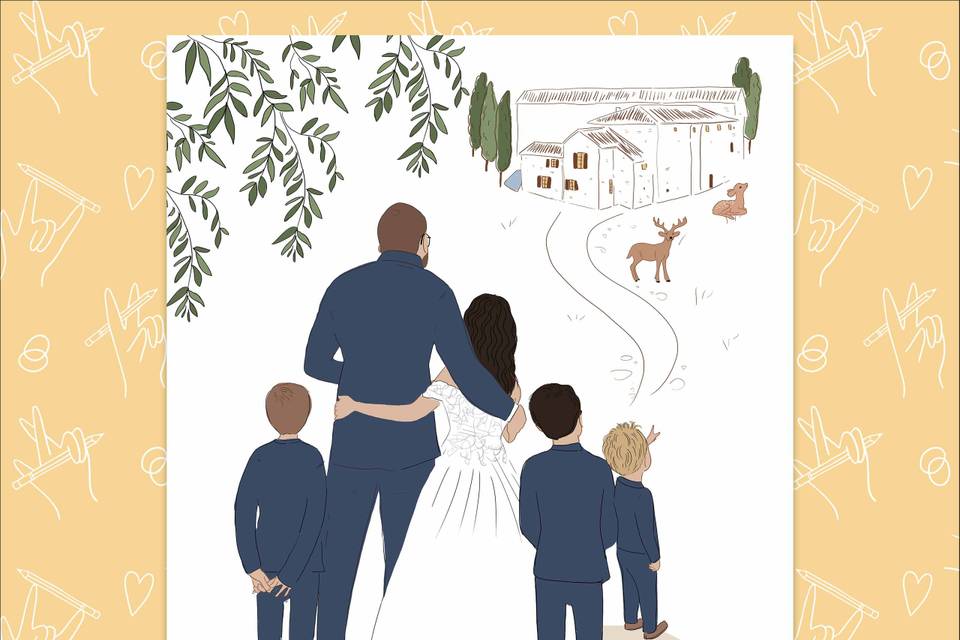 Faire-part de mariage