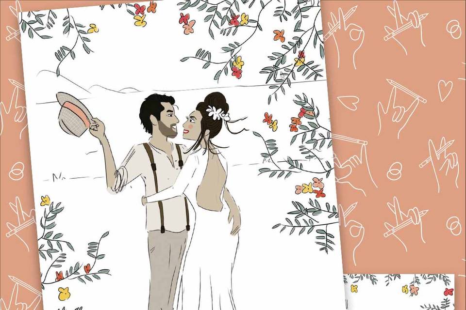 Faire-part de mariage