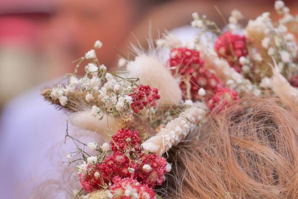 Coiffure demoiselle d'honneur