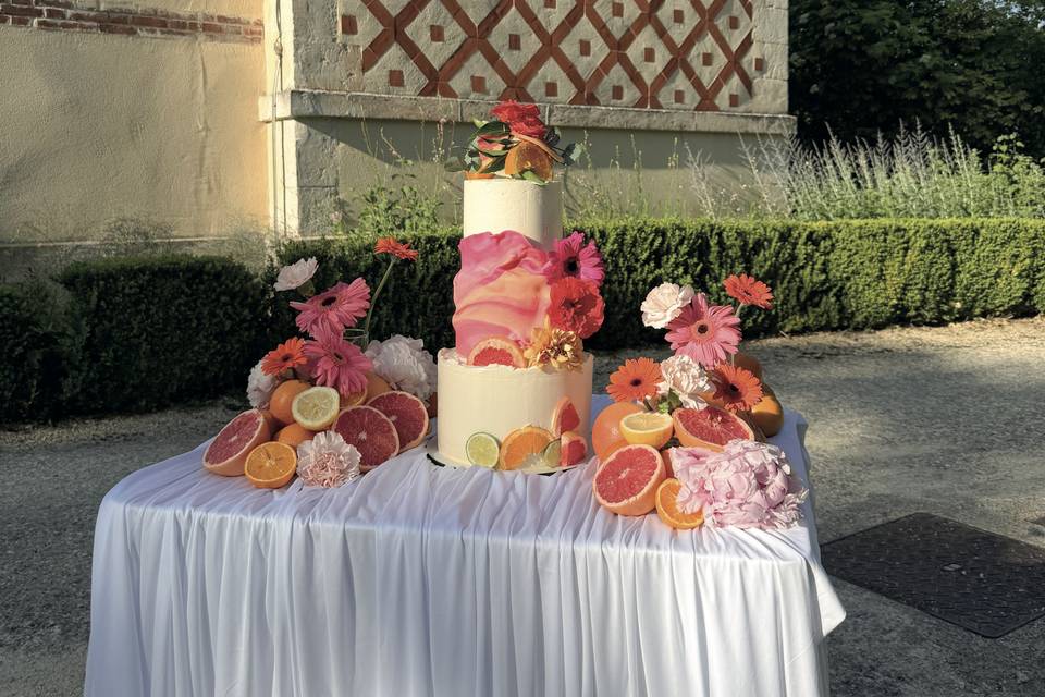 La table des mariés