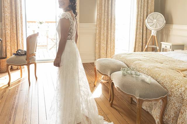 Préparatifs de la mariée