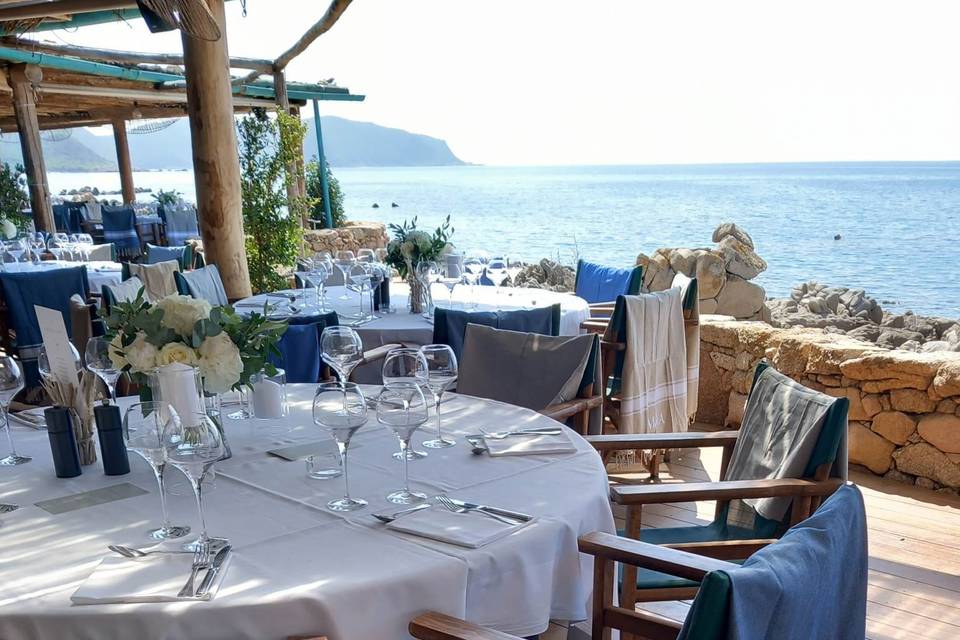 Mariage au bord de mer