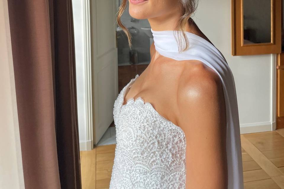 Maquillage mariée très naturel