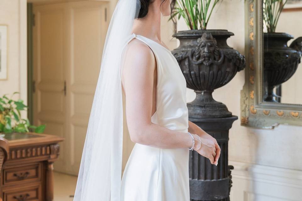 Chignon mariée jour j