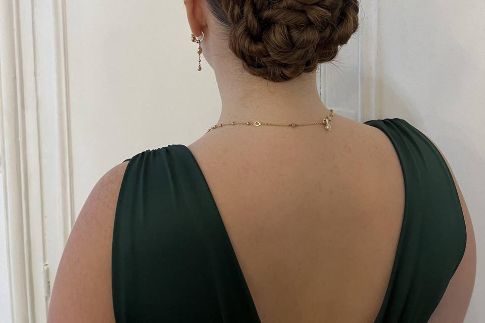 Chignon invitée