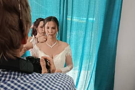 Maquillage et coiffure mariée