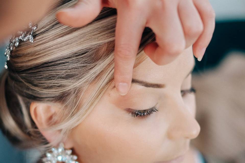 Mise en beauté Mariée