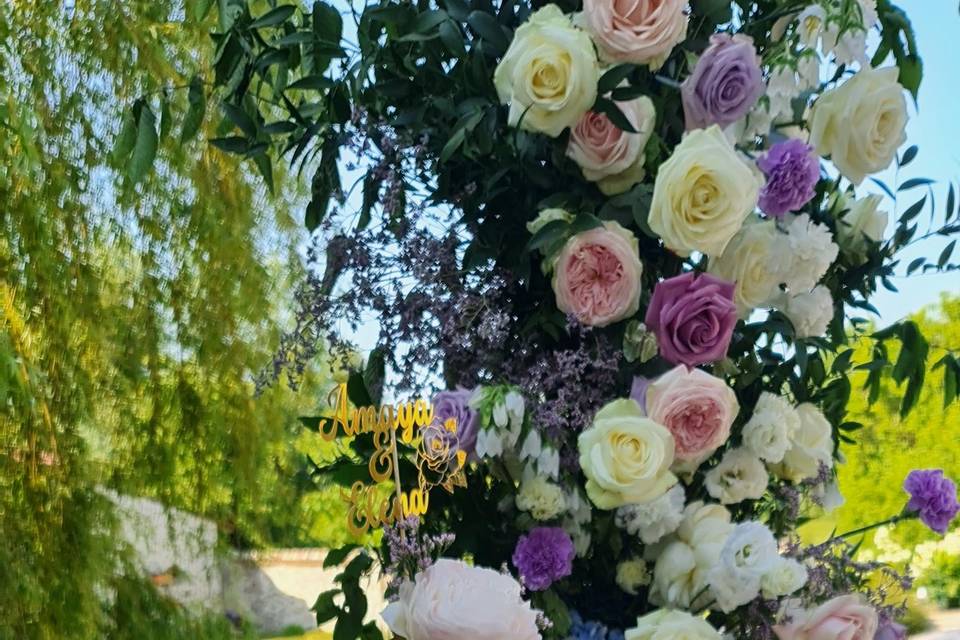 Floral wedding