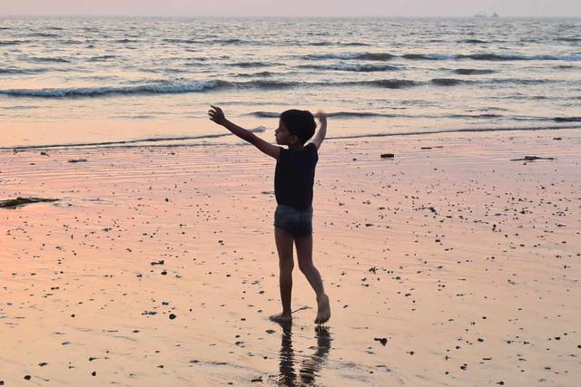 Mumbai - enfant joie
