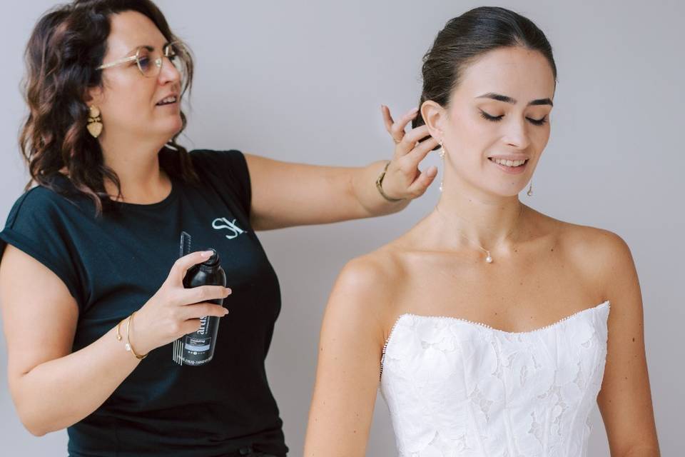 Coiffure et maquillage