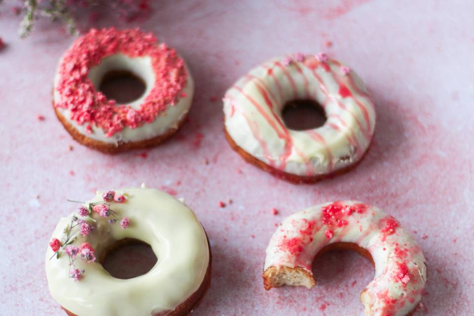 Donut vegan à la praline