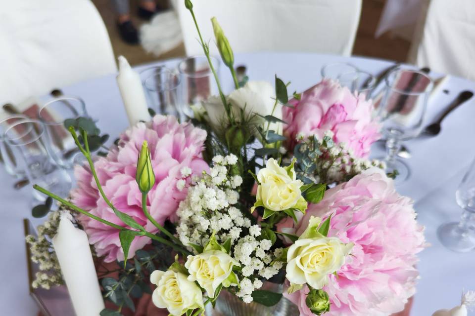 Décoration en vase
