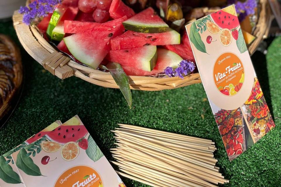 Buffet de fruits