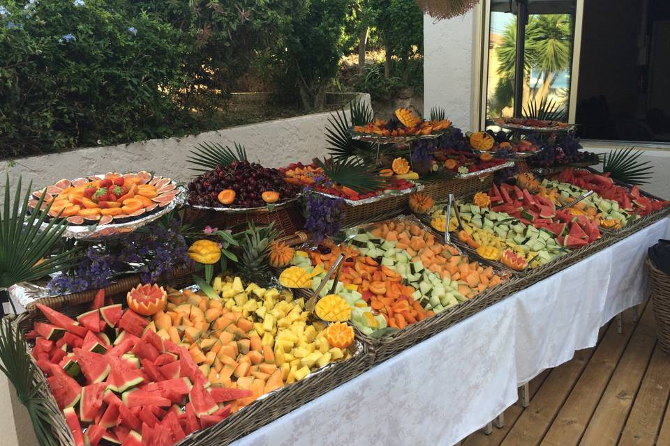 Buffet fruité