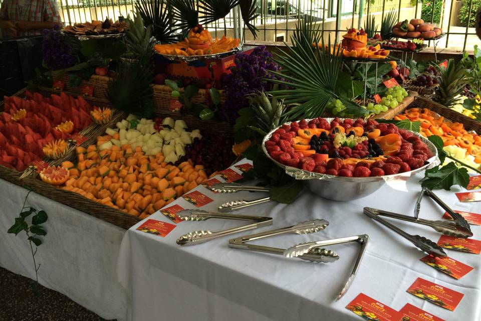 Buffet de fruits