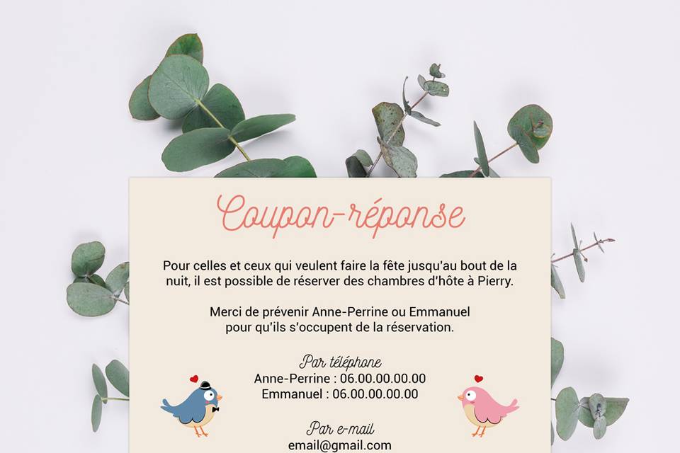 Coupon-réponse